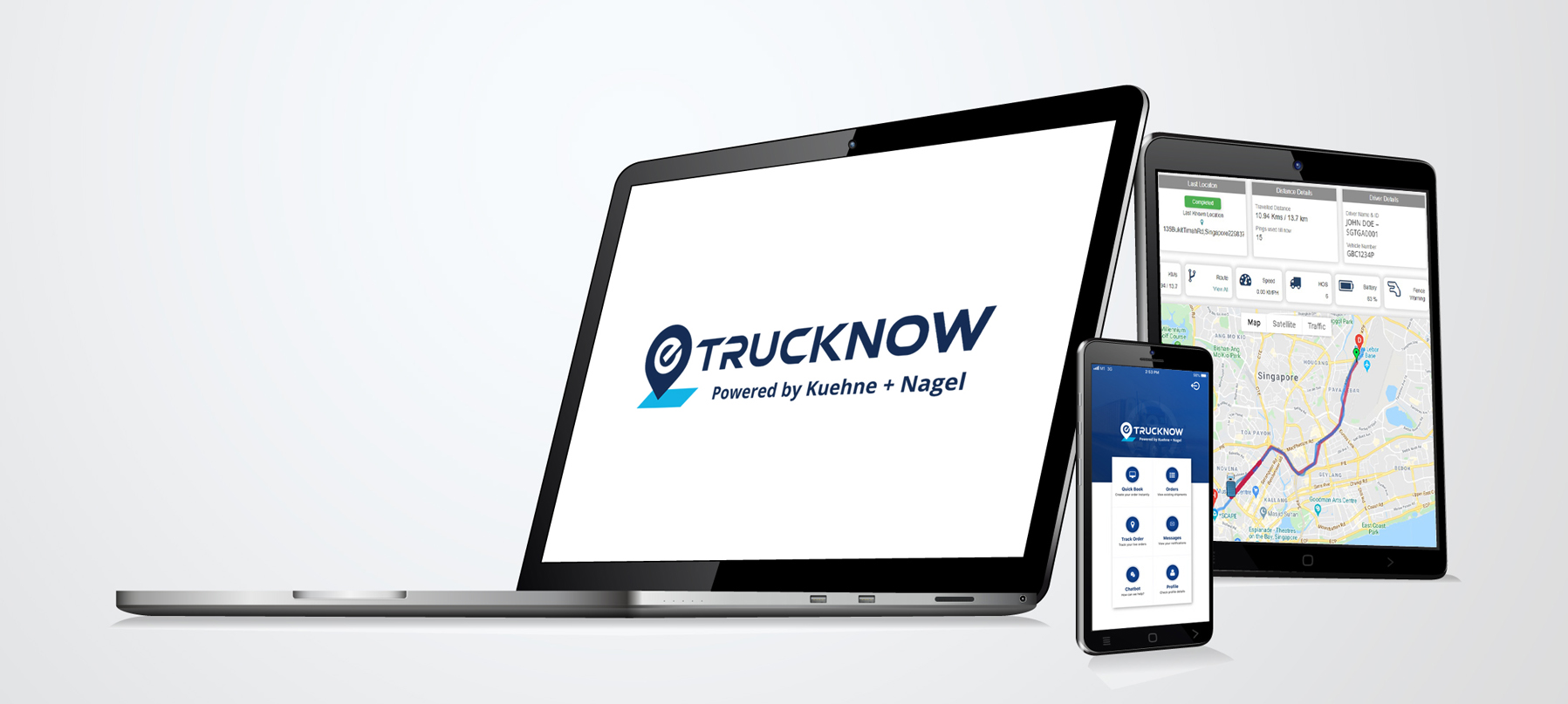 Full visibility and control over your shipment via our online trucking ecosystem eTrucknow